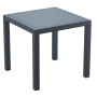 Стіл Siesta 875 Orlando 80*80  Dark Grey