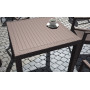 Стіл Siesta 875 Orlando 80*80  Dark Grey