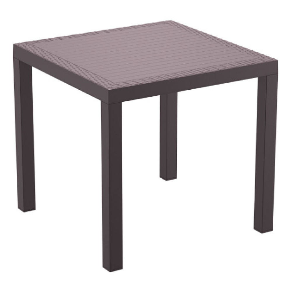 Стіл Siesta 875 Orlando 80*80  Dark Grey