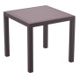 Стіл Siesta 875 Orlando 80*80  Dark Grey
