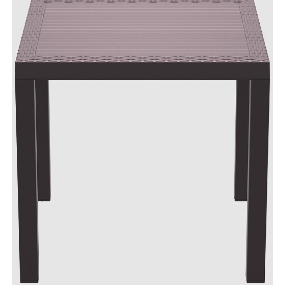 Стіл Siesta 875 Orlando 80*80  Dark Grey