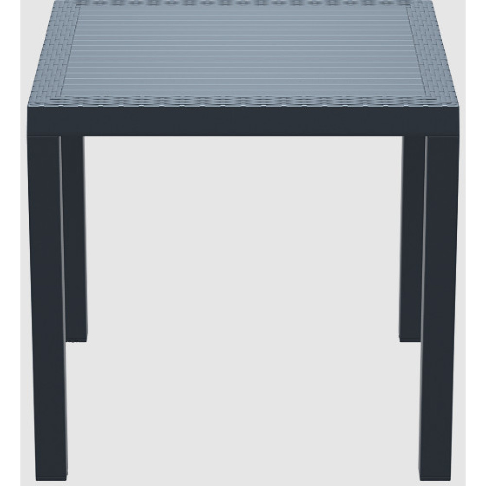 Стіл Siesta 875 Orlando 80*80  Dark Grey