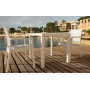 Стіл Siesta 875 Orlando 80*80  Dark Grey