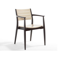 Кресло NOVUSSI REGNUM из высококачественного пластика NVS005 brown