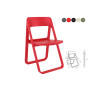Стул Siesta складной красный (Dream folding chair), арт. 079