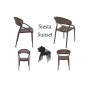 Кресло Siesta (Sunset  chair), арт. 088 Sunset Black