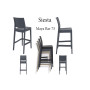 Стул барный Siesta (Maya stacking bar stool), арт. 099